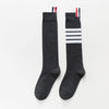 Dark gray calf socks (about 35cm high) / one size fits all