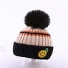 Black - [smiley knitting] fleece / 6-36 months [elastic]