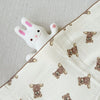 Big bear bath towel 110*130cm 4 layers of cotton yarn