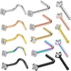 Straight rod 1.5mm (zircon) / steel color