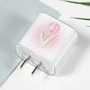 Pink tulip [apple 20w charging head protective cover]