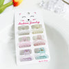 Mini pack of 6 - convex / plastic/resin