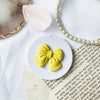 Flip mirror - yellow bow