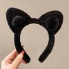 2# cat ear headband - black