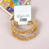 A pair of chrysanthemum lace hair ties