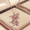 X1 love planet necklace
