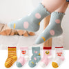 Polka dot elf / 1-3 years old recommended foot length 11-14cm