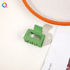 4cm small square - frosted fruit green / qiyue factory direct sales