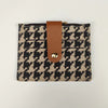 014 houndstooth pattern light brown