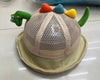 Dinosaur net khaki 1-4 years old (head circumference 46-50cm) / adjustable