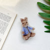 Transparent bracket-doll-short eared rabbit