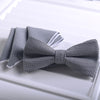Black and white/houndstooth (bow tie + pocket square)