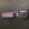 Black and red stripes / 120cm