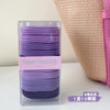Purple hair ring 10 boxes