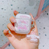 Crown cinnamon dog / airpods 1/2 generation + pendant