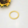 Color base - fine jelly phone ring - yellow