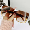 Tortoiseshell gold frame gradient tea tablets