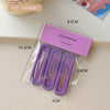 4# purple (frosted surface)