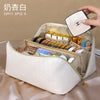 Milk apricot white