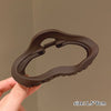 Frosted clouds - dark brown