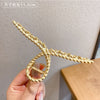 5#large golden matte wave (separate opp bag packaging)
