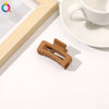 4.5cm small square clip - turmeric / qiyue factory direct sales