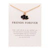 Black cloud white card