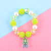 Green bear bracelet