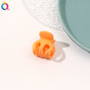 3cm pumpkin claw - frosted orange / qiyue factory direct sales