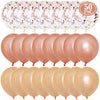Rose gold confetti set (50 balls)