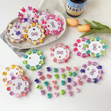 New children's hair clips 10 packs color cartoon baby small catch clip bangs broken hair princess head mini hair clip
