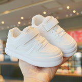 Clearance children's white shoes 2023 spring and autumn boys' sports shoes lightweight girls' casual shoes soft bottom baby sneakers