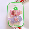 3# fox hat + purple rabbit hat - 2 piece set