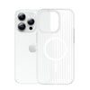 Transparent white-ice fog magnetic suction / iphone14promax