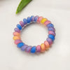 Frosted color jelly phone cord-purple
