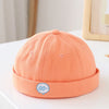 Letter go embroidery model orange / 5 months-3 years old (hat circumference 45-51cm)