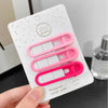 Oval pink series 3 packs
