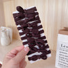 Dark brown bow (10 opp packs)