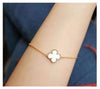 Four leaf clover white
