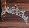 Crown silver green