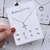 A6【earrings necklace set】