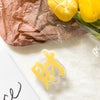Transparent bracket-cai-yellow