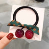 Cherry hair band [wine red]