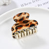 4 cm red coffee leopard print