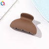 6cm semicircle gripper - frosted dark coffee / qiyue factory direct sales