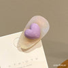 2# acetate white love clip