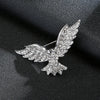 Full diamond eagle silver