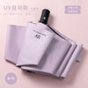 [automatic model] 8 bone uv vinyl sunny umbrella pink