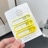 Oval yellow series 3 packs