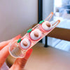 Pink peach clip